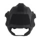 WOSPORT W23 HELMET WITH STEEL MESH BLACK, When the whistle blows and the first BB flies, the W23 Tactical Helmet has your back